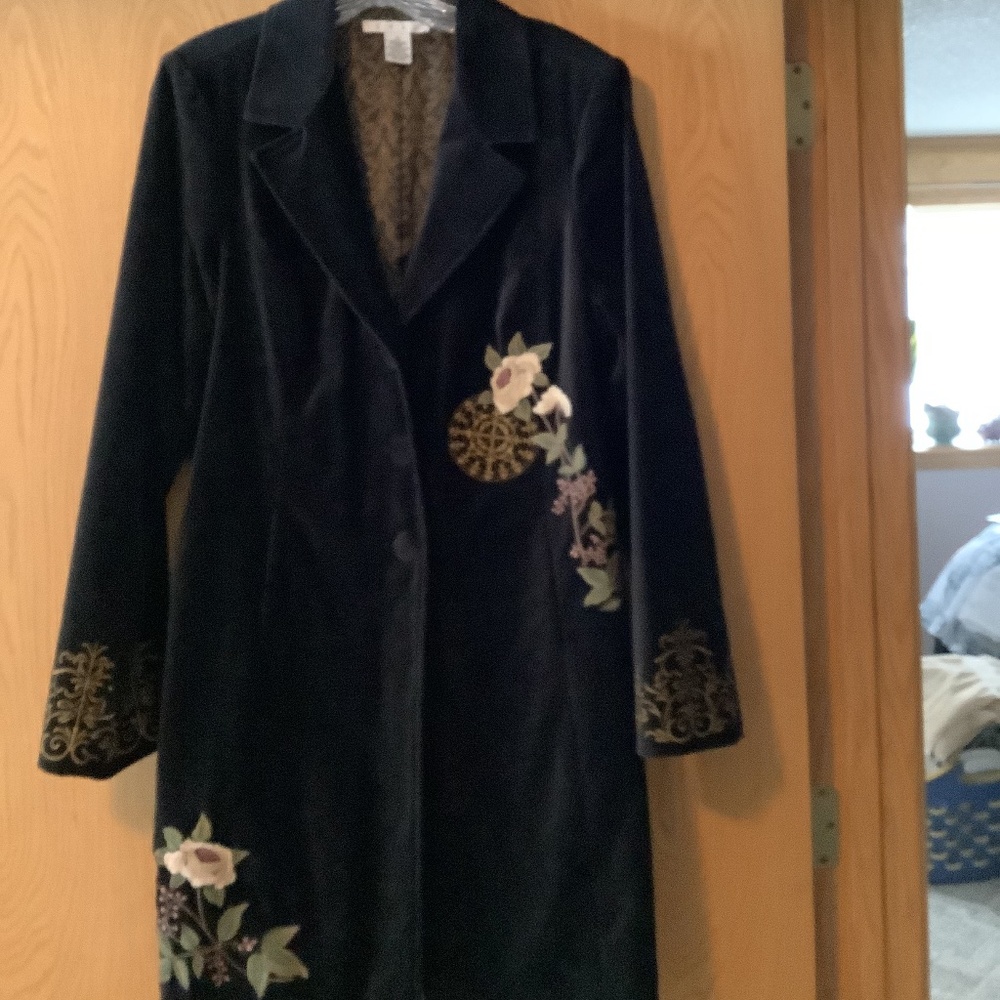 CAbi Velvet long blazer - Picture 3 of 3
